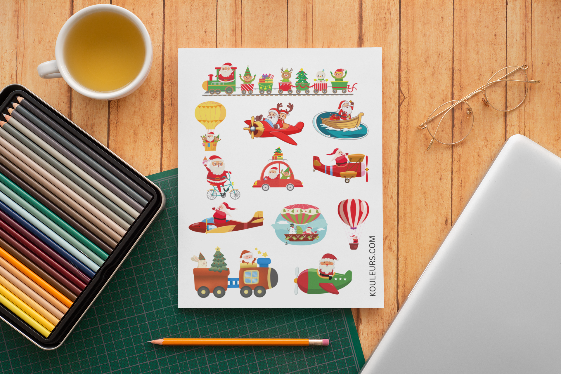 Stickers Christmas NOEL - KOULEURS