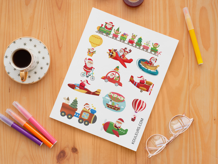 Stickers Christmas NOEL - KOULEURS