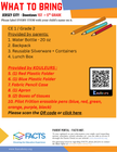 Class supplies Welcome Packets - CE 1 / Grade 2