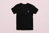 Papa Heart Eiffel Tower T-Shirt – Black French Father’s Day Tee