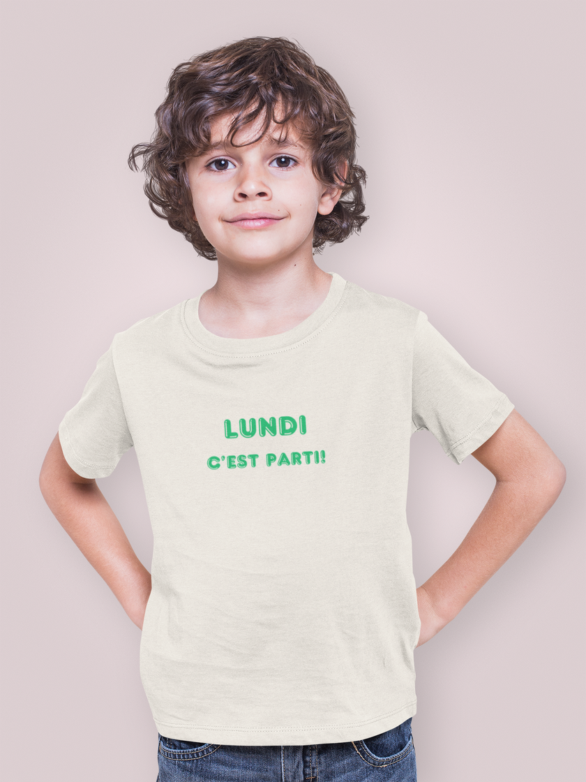Lundi C'est Parti T-Shirt – Toddler Confidence - KOULEURS
