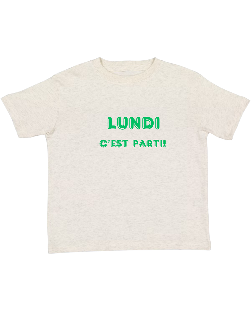 Lundi C'est Parti T-Shirt – Toddler Confidence - KOULEURS