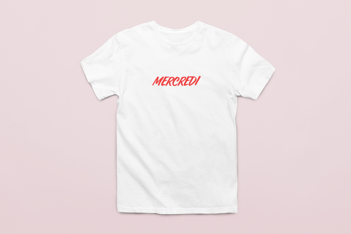 Women Mercredi (Wednesday) White Unisex T-Shirt