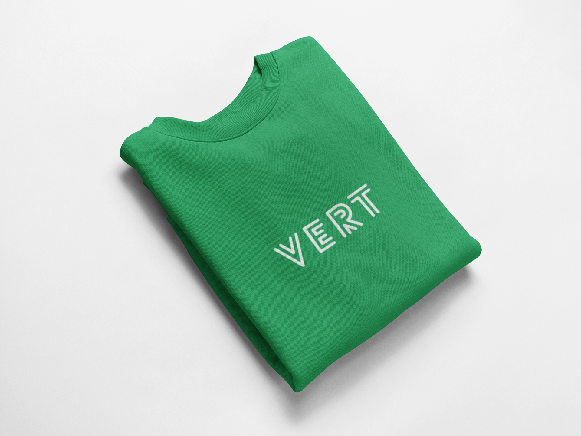 UNISEX Green Sweatshirt – Effortless French-Inspired Style