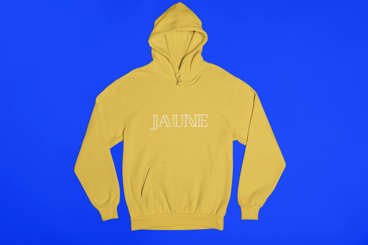 Youth Yellow Hoodie Sweatshirt JAUNE, French Word Hoodie for Boys & Girls, Cute French Gift , Stylish Yellow top, Unisex Sports Hoodie