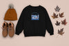 Holiday Sweatshirt with Igloo, Penguins, Marshmallow, French song pullover Dans Mon Igloo, Gla Gla Gla, French Winter gift for Boys Girls