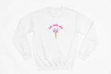 La Vie en Rose Sweatshirt Paris Ice cream Sweatshirt French birthday Gift for girl toddler White top for fall and winter at school and park - KOULEURS