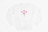 La Vie en Rose Sweatshirt Paris Ice cream Sweatshirt French birthday Gift for girl toddler White top for fall and winter at school and park - KOULEURS