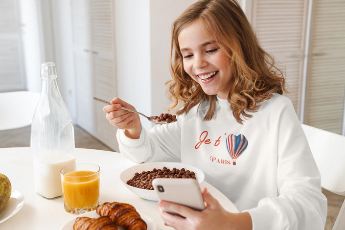 Je t'aime Paris Toddler Sweatshirt - KOULEURS