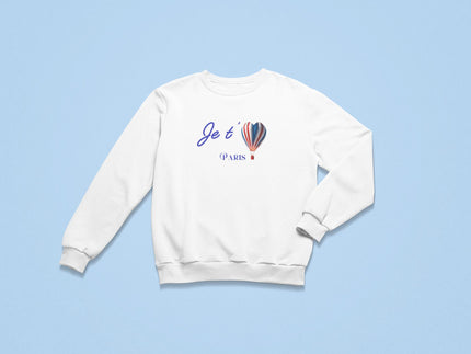 Je T'aime Paris Sweatshirt – Unisex French Shirt