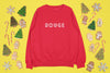 Red Sweatshirt ROUGE, French Word Sweatshirt for Boys Girls, Unisex Toddler pullover, Cute French Kids Clothing Gift for holidays and school