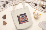 Il était une fois Tote Bag, French Library Canvas Tote, Eco-Friendly Bag, French Gift for Book Lovers