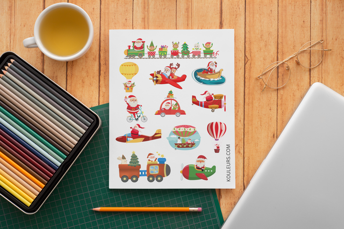 Stickers Christmas NOEL - KOULEURS